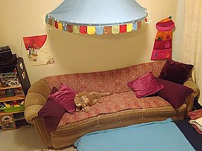 Wohnzimmer in der Kinderbetreuung in der Studentensiedlung am Seepark
